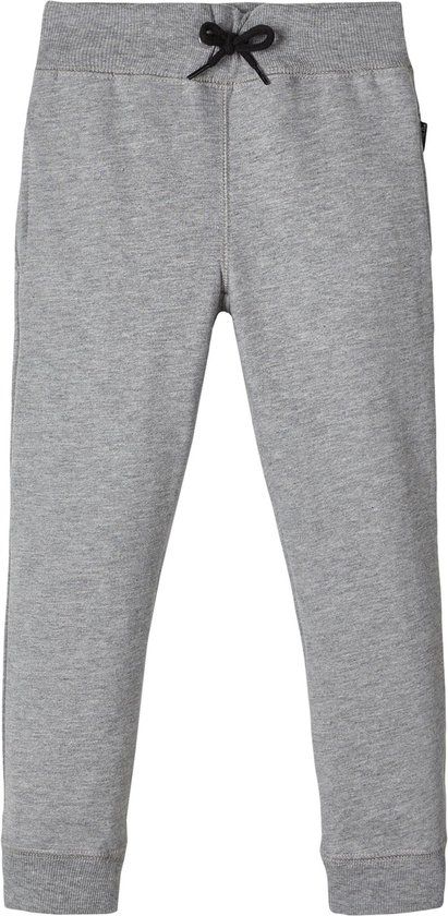 NAME IT NKMSWEAT PANT BRU NOOS Jongens Broek - Grey Melange - Maat 170