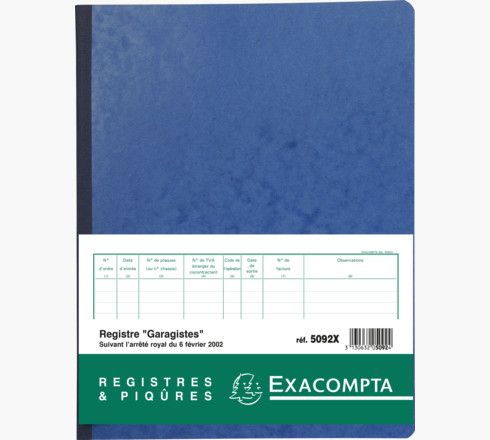 Exacompta 5092X - Schrijfblok - Papier - 110 g/m² - 320 x 250 mm