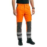 Mascot Safe Compete Broek met kniezakken 07179-860 - hi-vis oranje/antraciet - C49 - 82