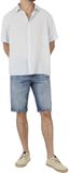 Pepe Jeans Heren Short Broeken regular/straight Fit Blauw W 33 Volwassenen