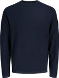 JACK&JONES JCOFUSION KNIT BADGE CREW NECK Jongens Gebreide truien XXL