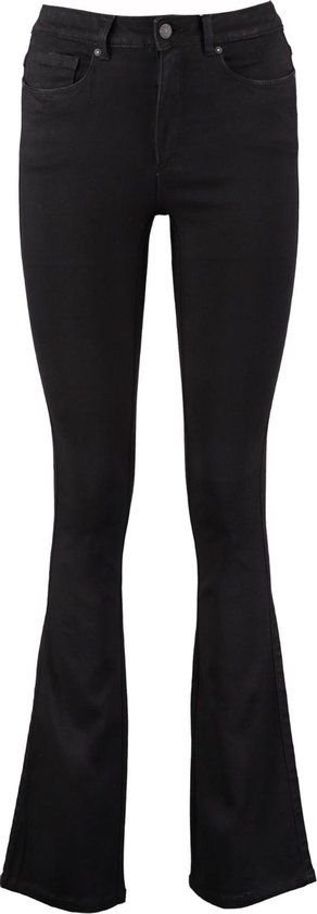 ONLY ONLROYAL LIFE HIGH SWEET FLARE 600 NOOS Dames Jeans - Zwart - Maat W40/L34