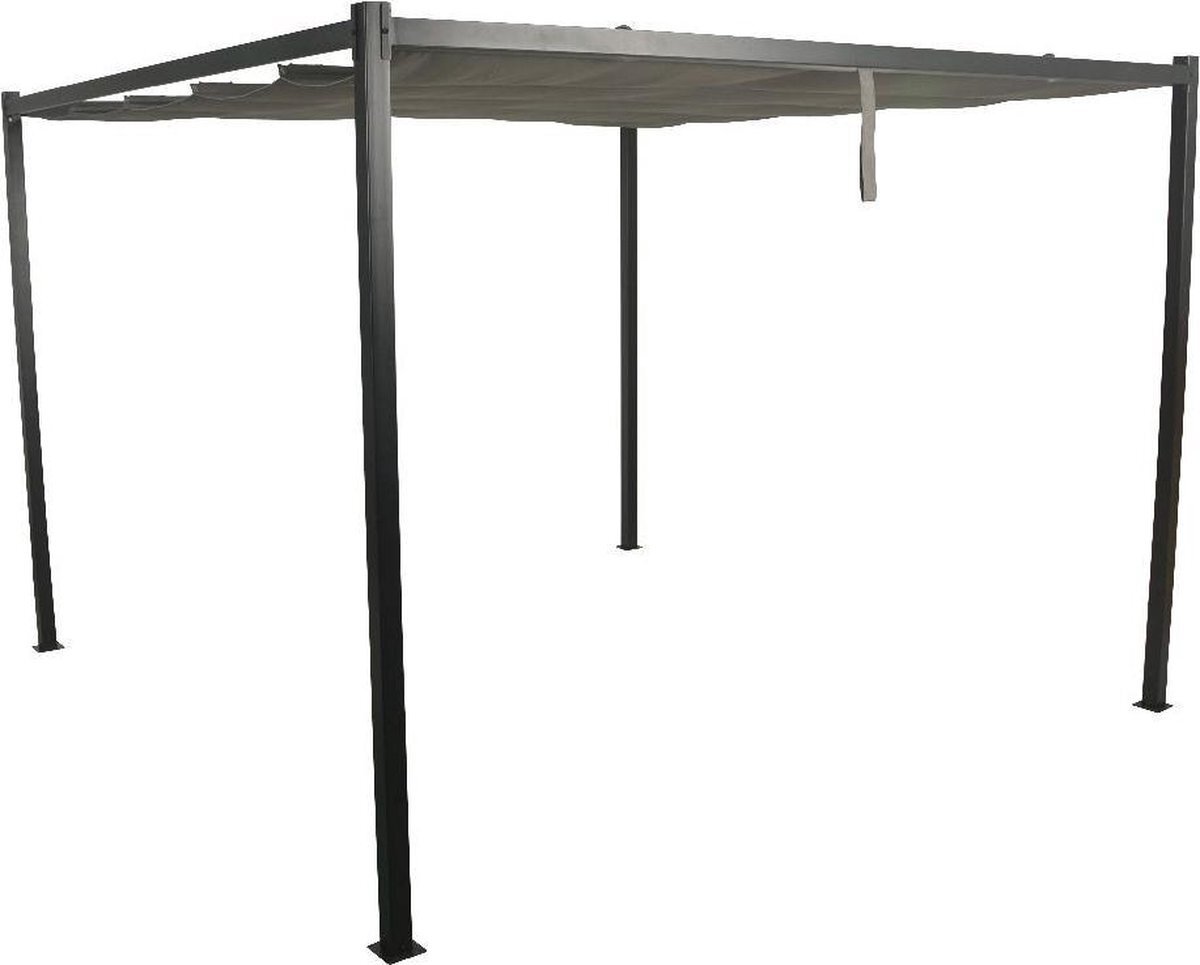 SenS-Line pergola Athene - 3 x 3 m - Antraciet