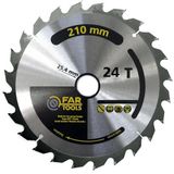 Fartools 113811 lemmet, diameter 210 mm, zwart