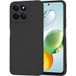 Techsuit Hoesje geschikt voor HONOR 200 Smart/X7c - Soft Flex Silicone Back Cover - Black