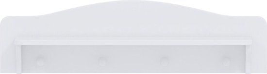 Born Lucky Bristol Wandplank Wit Hout