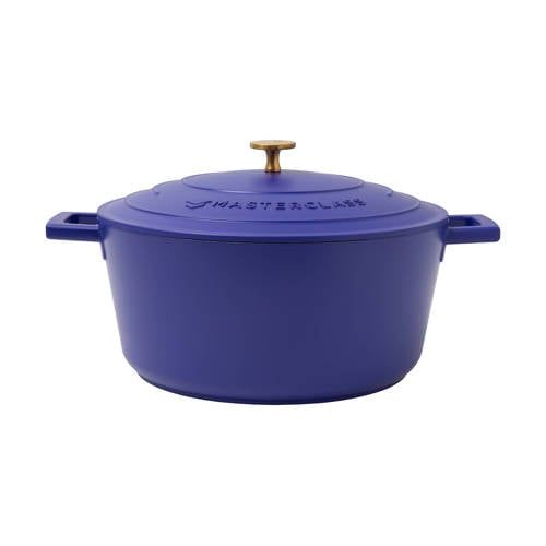 MasterClass Gietaal Aluminium Braadpan (Ø28 cm) (5L) (Lichtgewicht) - Blauw