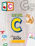 Letter C Coloring Book: A Fun and Simple Alphabet Coloring Book for Kids Ages 3–6