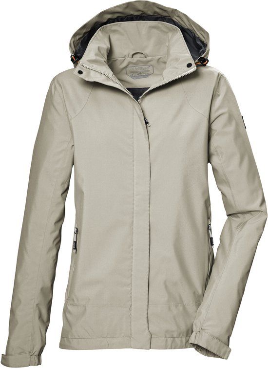 Killtec Kos 51 Women Jacket - Outdoorjas - Dames - Light Cement - Maat 40