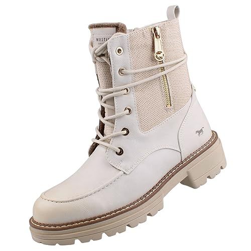 Mustang Dames 1437-532 Enkellaarzen - Ice - Maat 37 EU