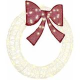 Couronne 80 LED Blanc Chaud Acrylique 92 x 92 x 9,5 cm