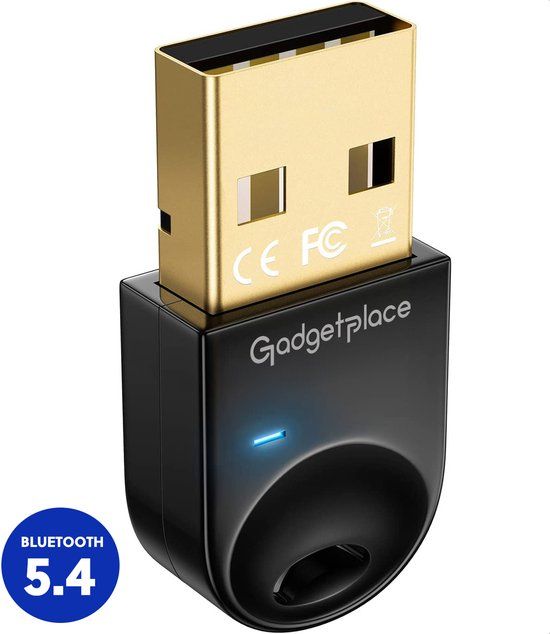 Gadgetplace Bluetooth 5.4 Adapter voor PC