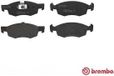 BREMBO P23118 Remblokken