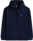 Tommy Jeans Tjm Reg S Flag Zip THru Sweatvest Heren Blauw L