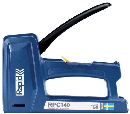 Rapid RPC140 Nietmachine Blauw/Zwart