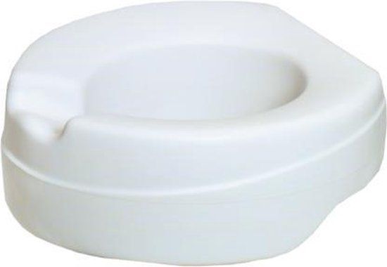 Toiletverhoger Conti 10 cm - Wit - PVC