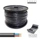 Sediles Elektrische kabelslang Zwart 2 x 1,5 mm 200 m h05vvh2-f