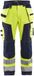 Blåkläder Werkbroek softshell High Vis 1567-2517 - High Vis Geel/Marineblauw - C56