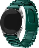 Strap-it Stalen schakel bandje - groen
