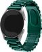 Strap-it Stalen schakel bandje - groen