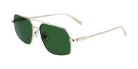 Salvatore Ferragamo SF313S Light Gold/Green Unisex Zonnebrillen