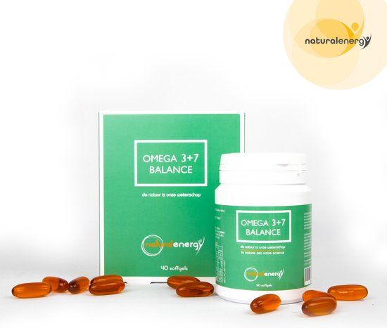 Natural Energy Omega 3 + 7 Balance | 90 Softgels