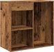 Armoire cosmétique 80x40x75 cm bois traité couleur vieux bois