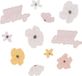 Ginger Ray Tafelconfetti Happy Birthday Bloemen - 14 gram