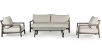 Tierra Outdoor Oasis loungeset chocolat