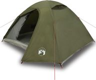 vidaXL Koepeltent 3-persoons waterdicht olijfgroen
