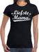 Bellatio Decorations Shoppartners Bv Liefste mama cadeau t-shirt zwart dames - kado shirt voor moeders M
