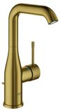 GROHE ééngreeps wastafelkraan Essence 24174_1, L-Size, Crafted metalen bedieningshendel, trekstang-afvoergarnituur 1 1/4'', geborsteld crafted cool sunrise, 24174GF1