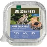 REAL NATURE WILDERNESS natvoer kat, adult, Jelly Core, More than Meat Kip met bosbes 16x100 g