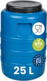 Garronda 25L Vat met wijde hals - Blauw