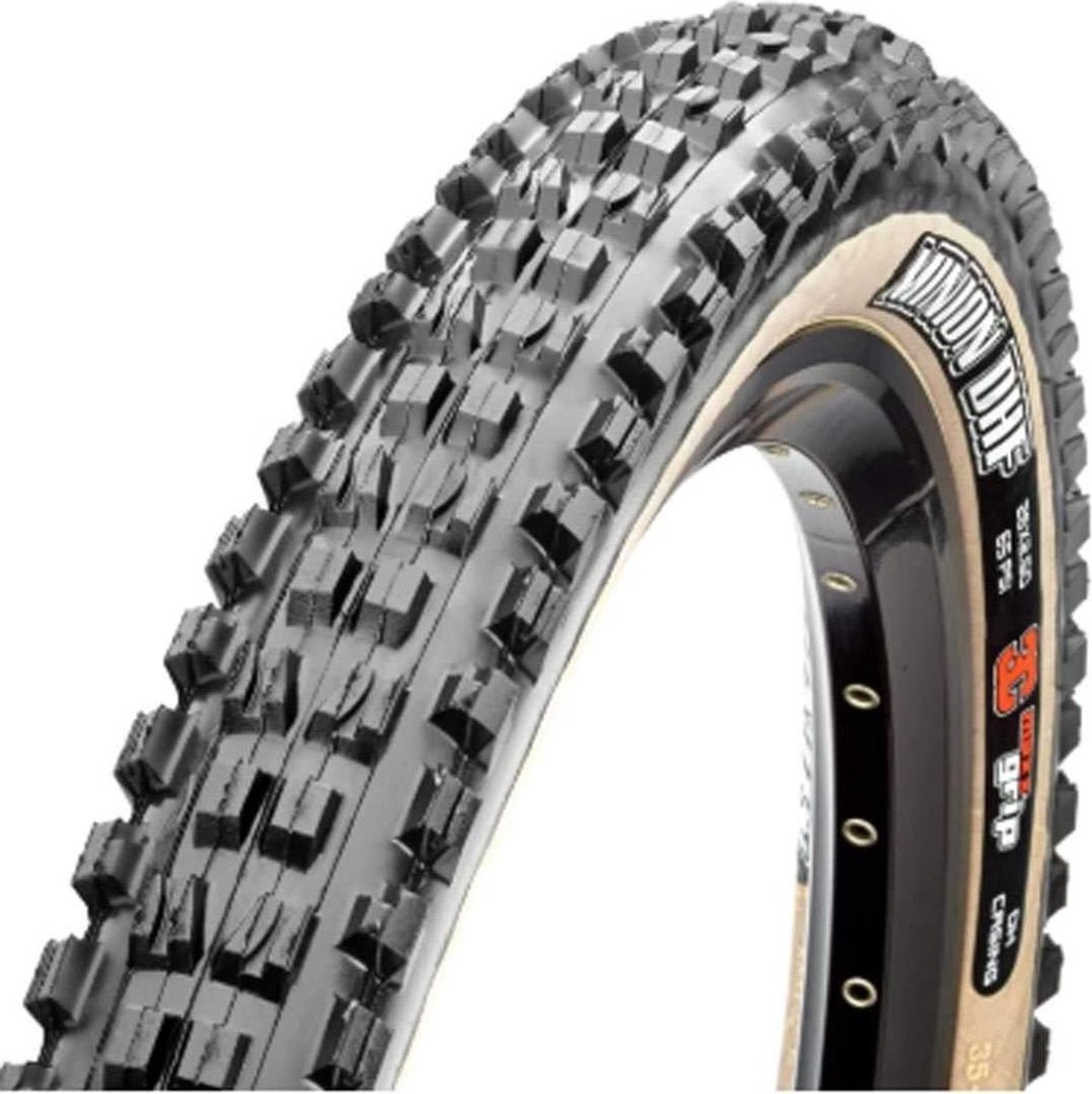 Maxxis Minion DHF Vouwband 29x2.50"" EXO+ TR 3C MaxxTerra, black