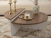 Ensemble de tables basses OSIRIS noyer/blanc