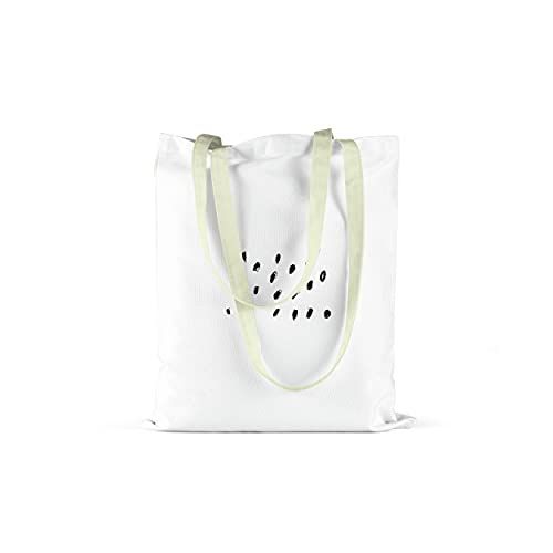 Bonamaison - Herbruikbare Boodschappentas - 34x40 cm - 100% Katoen - Canvas - Turkije