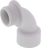 Wiska 10110775 Wartel haaks M16 Polyamide Grijs-wit (RAL 7035) 10 stuk(s)