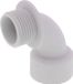 Wiska 10110775 Wartel haaks M16 Polyamide Grijs-wit (RAL 7035) 10 stuk(s)