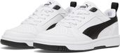 PUMA Rebound V6 Lo Jr Unisex Sneakers - Puma White-Puma Black-Puma Black