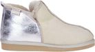 Shepherd of Sweden Annie Pantoffels Vrouwen Suède Wol Beige