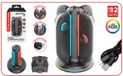 Blackfire Switch2 Quad Rgb Led Joy-con Station de charge Argent