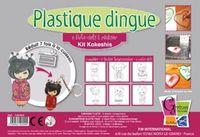 Graine Créative Graine Créative krimpplastiek knutselset sleutelhanger Kokeshipopje materiaal voor 6 sleutelhangers