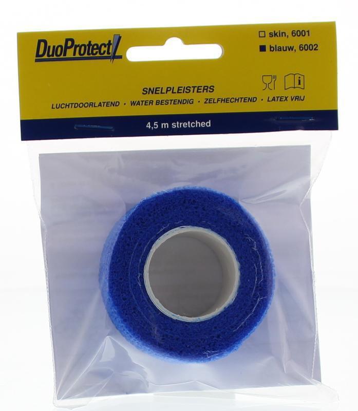 DuoProtect Snelpleister Stretch Blauw 4 5m