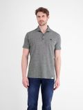 LERROS Poloshirt CLASSIC NAVY - Katoen/Linnen Mix - Maat XXXL