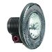 Busch & Müller Lumotec Halogeenkoplamp, naafdynamo, zwart