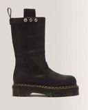 Dr. Martens Leder Rick Owens Pull On Stiefel in Schwarz, Größe: 48