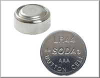 SODA 2x Alkaline knoopcel LR44 1.5V