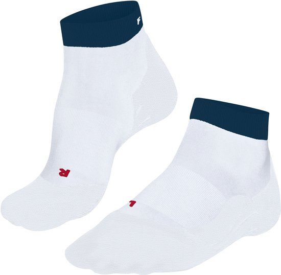 FALKE RU4 Short anti-blaar katoen functioneel materiaal hardloopsokken heren wit - maat 44-45