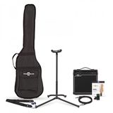 Gear4music 15 Watt Basversterker & Accessoires Pakket